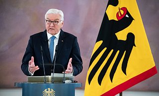 Bundespräsident Frank-Walter Steinmeier ist Festredner beim diesjährigen Libori-Mahl. - Bernd Von Jutrczenka