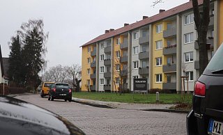 Der Einsatz von Europol und der Bundespolizei Kriminalitätsbekämpfung aus Halle (Saale) spielte sich am Dienstagmorgen im Werraweg ab. - Lea Oetjen