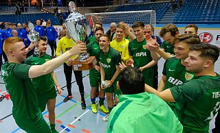 Der TuS Dornberg gewann den Pokal 2019. Jetzt wird nach zwei Jahren Turnierpause ein neuer Stadtmeister gesucht. - Andreas Zobe