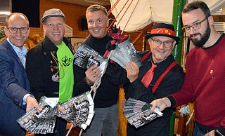 Stefan Wiedemeier (v. l.), Karsten Husemann, Christian Pott, Udo Klare und Marc Schriegel. - STKG