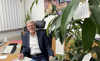 Kreis-Dezernent Norbert Burmann geht nach 46,5 Jahren im Kreishaus in den Ruhestand. - Natalie Gottwald