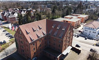 Der Bünder Tabakspeicher wurde 1896 erbaut – wie der Name schon sagt, als Lager für Tabak. Foto: Gerald Dunkel - Gerald Dunkel