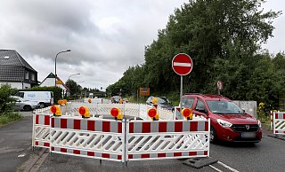 Die Sperrung der Bielefelder Straße ab Westring stadtauswärts wird im Laufe des Freitags aufgehoben. - Frank-Michael Kiel-Steinkamp