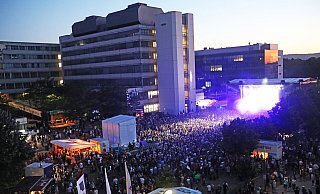 Zuletzt fand das Bielefelder Campusfestival im Jahr 2019 statt. Dann musste es aufgrund der Corona-Pandemie zwei Jahre in Folge pausieren. - Sarah Jonek
