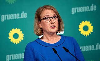 Lisa Paus (Grüne) übernimmt den Posten der Bundesfamilienministerin von Parteikollegin Anne Spiegel. - (c) dpa Pool