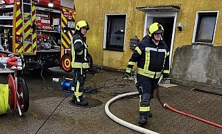 Die Feuerwehr in Borgholzhausen war am Dienstagabend im Dauereinsatz. - Feuerwehr Borgholzhausen