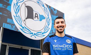 Neu bei Arminia Bielefeld: Nassim Boujellab. - Arminia Bielefeld