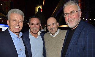 Hans-Hermann Kirschner (v.l.), Thomas Hagedorn, Fernando Carro und Heiner Kollmeyer. - Uwe Caspar
