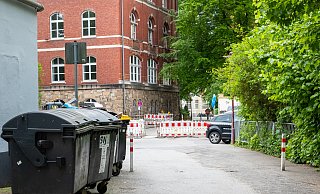 Die Verbindung Marta-Innenstadt soll über den Münsterkirchplatz und Am Gange verlängert werden. Der Müllstellplatz am Linnenbauerplatz muss bleiben, sollte aber irgendwie „versteckt“ werden. - Ralf Bittner