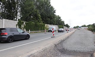 Die Oerlinghauser Straße wurde 2019 in Höhe der Falkenstraße und der A33-Anschlussstellen ausgebaut. Reicht jetzt noch der Lärmschutz? - Birgit Guhlke