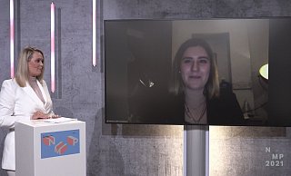 Marie Sofie Horstmann wurde zur Verleihung des niedersächsischen Medienpreises dazugeschaltet. Foto: Marie Sofie Horstmann - Marie Sofie Horstmann