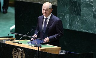 Der Bundeskanzler ist zu Gast bei den Vereinten Nationen in New York. - AFP or licensors