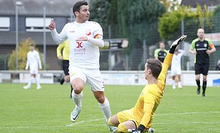 Alessio Giorgio bereitete das 1:1 für Theesen vor. - Peter Unger