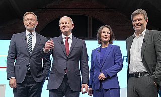Die Ampel-Koalition hatte sich nach monatelangem Ringen auf eine Nationale Sicherheitsstrategie geeinigt. - Kay Nietfeld/dpa (Archivfoto)