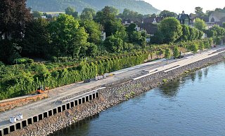 Die Weserpromenade in Höxter wird für die Landesgartenschau umgestaltet. Der Behindertenbeirat will die Bauarbeiten gern begleiten. - Thomas Kube
