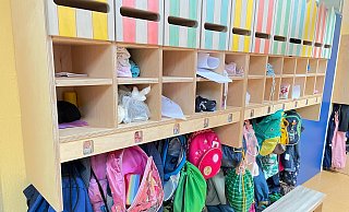 Eine gute, fördernde und begleitende Kinderbetreuung - auch schon für unter Dreijährige - ist nach Ansicht von Ralf Hoffmann das Fundament für eine funktionierende Wirtschaft und Gesellschaft. In der Kita "Villa Sonnenschein" gibt es aktuell drei Gruppen mit insgesamt 54 Kindern. - Natalie Gottwald
