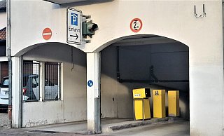 Die Tiefgarage an der Klockenstraße in der Altstadt Warburg: Etwa die Hälfte der Fläche kann wieder zum Parken genutzt werden. - Simone Flörke