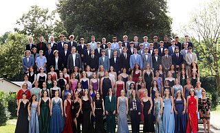 Das Rahdener Gymnasium verabschiedete den Abitur-Jahrgang 2024. - Foto Pescht