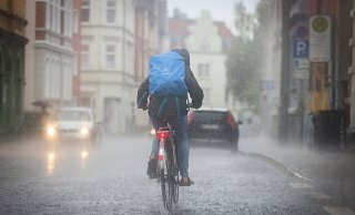 Die vorhergesagten Unwetter sorgten für heftigen Regen. - Sarah Jonek Fotografie
