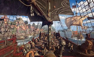 Die meiste Zeit von "Skull and Bones" verbringen wir auf unserem Piratenschiff. - Ubisoft