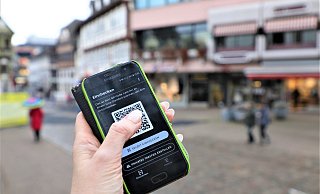 Das Einkaufen ist nur noch nach vorheriger Terminabsprache möglich. Hilfreich bei der Kontaktverfolgung ist dabei die Luca-App. - Simone Flörke