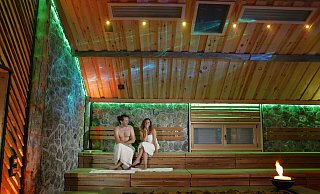 In der Vaikutus-Eventsauna im H2O sollen nun im Juli 2022 die Aufguss-Meisterschaften über die Bühne gehen. - Peter Steinert