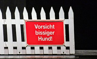 Im parkähnlichen Bereich nahe des Tempelhofer Weges kam es zu dem Beißvorfall. - Symbolfoto: picture alliance / Eibner-Pressefoto