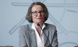 Ina Scharrenbach (CDU), Kommunalministerin von Nordrhein-Westfalen. - David Young