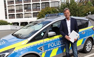 Abschied vom Polizeidienst: Knapp acht Jahre hat Frank Meyer die Lübbecker Wache geleitet. Jetzt ist er im Ruhestand. - Kreis Minden-Lübbecke