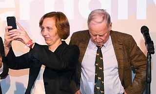 Die AfD-Oberen Beatrix von Storch und Alexander Gauland bei einer Wahlparty nach der Bundestagswahl 2017. - picture alliance / Bernd Von Jutrczenka/dpa