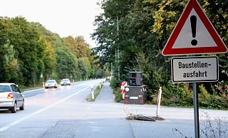 Blitzer Bernhard an der Osnabrücker Straße. - Jens Reichenbach
