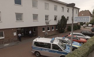 Seit Juli 2017 gibt es in der Lübbecker Polizeiwache, Osnabrücker Straße, nachts keinen Innendienstbeamten mehr - Jens Reddeker
