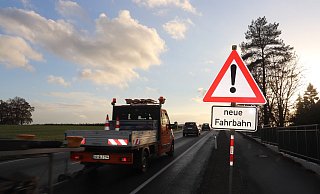 Auf L860 wurde auch neuer Asphalt verbaut. Sie ist eine wichtige Verbindung zwischen Löhne und Herford. - Dirk Windmöller