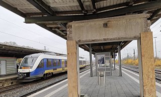 Am Bahnhof Löhne kam es am Freitagabend zu einem Zwischenfall. - Susanne Barth