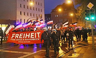 Die Polizei hat die Route der Nazi-Demo veröffentlicht - es ist eine andere als noch 2018. - NW (Archiv)