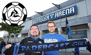 Andreas Ludwig (l.) und Stephan Simann sind leidenschaftliche SCP-Fans und schreiben für nw.de über ihren Verein. - Uwe Müller
