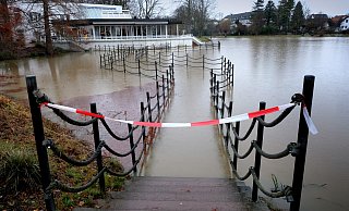 Vor über einem Jahr sorgte Starkregen im Kreis Gütersloh an einigen Stellen für Hochwasser. - Andreas Frücht