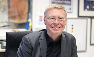 Andreas Hüffmann ist seit 100 Tagen Bürgermeister von Hiddenhausen. - David Knapp