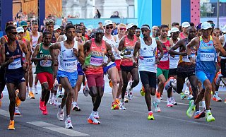 Bei den Olympischen Spielen in Paris gab Kipchoge auf. - Dar Yasin/AP/dpa