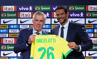 Carlo Ancelotti hat als Trainer der brasilianischen Fußball-Nationalmannschaft übernommen. - Silvia Izquierdo/AP/dpa
