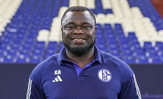Glaubt nicht, dass Rudi Völler mehr als ein Spiel bei der Nationalelf aushelfen wird: Gerald Asamoah. - Tim Rehbein/dpa