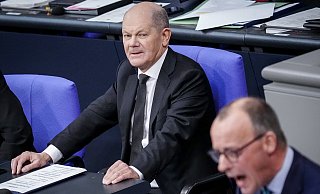 Unterschiedliche Typen. Olaf Scholz und Friedrich Merz werden auch im Kreis Höxter in den kommenden Wochen die politischen Debatten prägen. - dpa