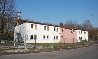 In der Flüchtlingsunterkunft kam es 2018 schon einmal zu Messerangriffen unter den Bewohnern. - Klaus Frensing