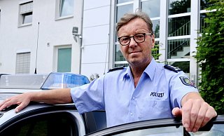 Wachleiter Frank Meyer fände es wünschenswert, dass die Polizeiwache wieder rund um die Uhr mit einem Wachhabenden besetzt ist. - Heike von Schulz