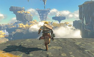 Auf die Plätze, fertig, los! «Zelda»-Held Link geht ab Mai 2023 in «Tears of the Kingdom» wieder auf Abenteuerreise. - Nintendo/dpa-tmn