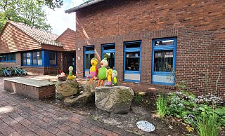 Hier brodelt's: Der Kindergarten an der Vogelsbergstraße wird von rund 75 Kindern besucht. - Ludger Osterkamp Hier brodelt's: Der Kindergarten an der Vogelsbergstraße wird von rund 75 Kindern besucht. - Ludger Osterkamp