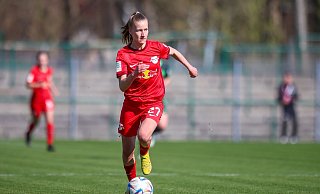 Müller verlängerte ihren Vertrag bei RB. - Jan Woitas/dpa