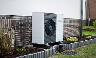 Solche Wärmepumpen werden bei der überwiegenden Zahl an neuen Häusern eingebaut. - picture alliance/dpa