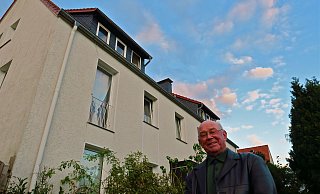 Lebt seit mehr als 50 Jahren hier in der Kolchose: Manfred Brombach – der sich vor Ort kümmert und so etwas wie die gute Seele der kleinen Siedlung ist. - Kurt Ehmke