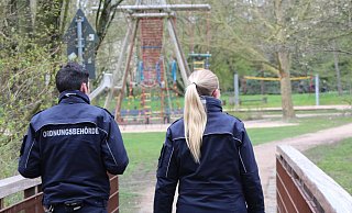 Das Ordnungsamt hat auch ohne die Kontrolle der Ausgangssperre genug Aufgaben. - Jobst Lüdeking